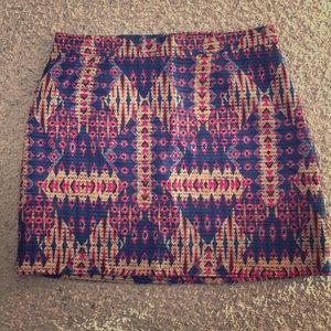 Sam Edelman colorful print skirt. Worn once!